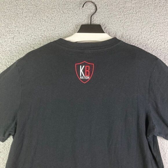 Knockerball Bubble Soccer KB Nation V-Neck T-Shirt Womens L Short Sleeve‎ Black - Picture 6 of 8